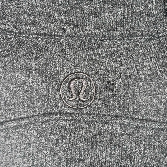 Lululemon Scuba Oversized Funnel Neck Half Zip Women’s XS/Small Gray Cropped - Picture 9 of 11